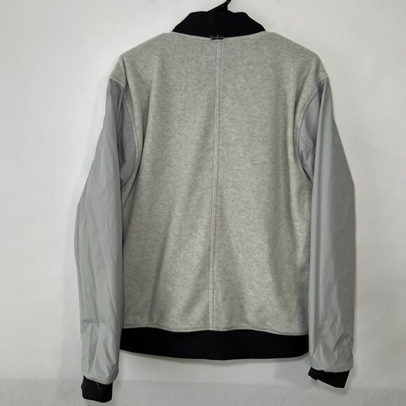 MSX By Michael Strahan Full Zip Reversable Jacket Mens Size Large Gray Fleece - Picture 16 of 16